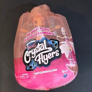 Hatchimals Pixies Crystal Flyers Pink Doll.